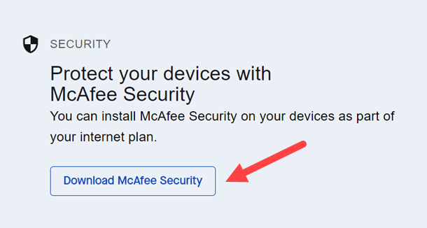 Estou tentando instalar meus serviços de Segurança, mas o McAfee Installer  está solicitando nome de usuário e senha. O que devo digitar? - Dúvidas  Terra
