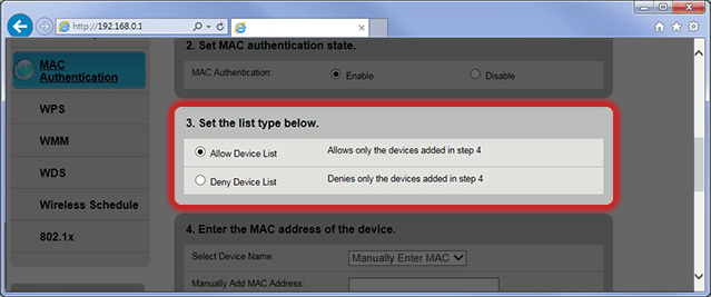 Set MAC Authentication on Your Modem | CenturyLink